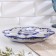 Easter egg plate, 22 cm, gzhel