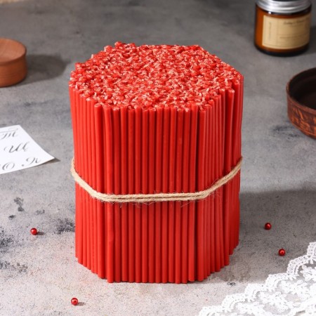 Candles red church No. 100, packaging 2kg-3