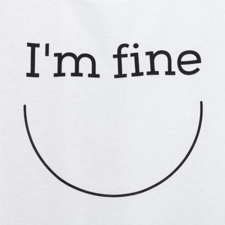 Pajama female kaftan "I’m fine" p. 44-46-6