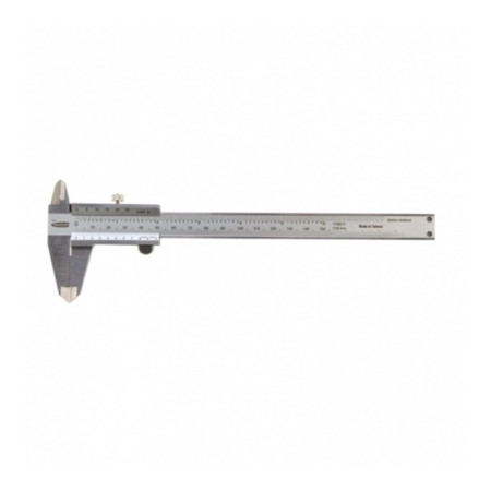Seedgenzirkul Gross, 150 mm, division price 0.02 mm, stainless steel, with a depth meter