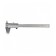 Seedgenzirkul Gross, 150 mm, division price 0.02 mm, stainless steel, with a depth meter