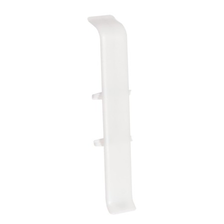 The connector for the skirting board is 85mm "decoration", 001-g white glossy