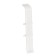 The connector for the skirting board is 85mm "decoration", 001-g white glossy