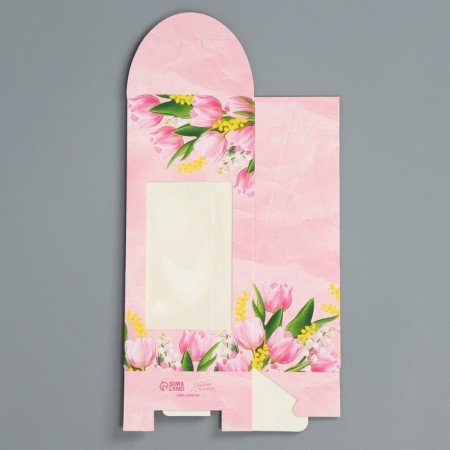 Confectionery box, packaging, “March 8”, 9 x 19 x 6 cm-3