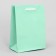 Gift package laminated, packaging, "green", s 12 x 15 x 5.5 cm