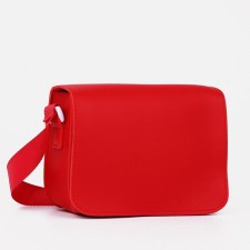 Baby bag on a magnet, red color