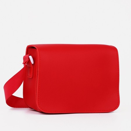 Baby bag on a magnet, red color
