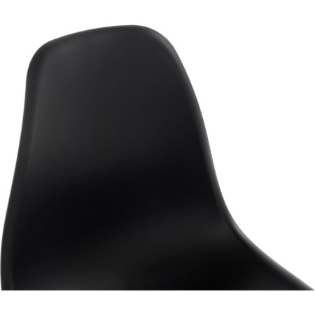 Plastic stool Eames PC-015 Array Book/Metal/Plastic, Natural/Black 46x49x83 cm-5