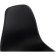 Plastic stool Eames PC-015 Array Book/Metal/Plastic, Natural/Black 46x49x83 cm