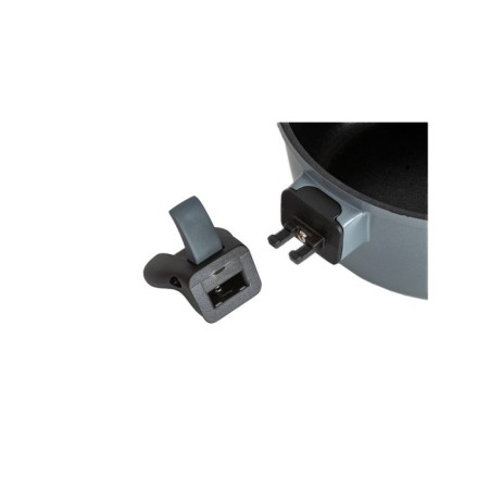 Olivetti SC624D pan, with a lid, aluminum, 4 l, black and gray color-5