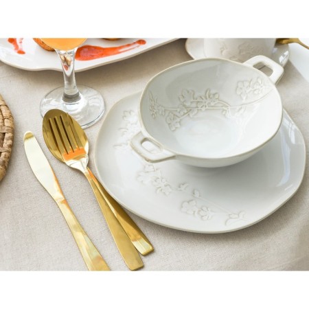 Tea couple ceramic "ceramic", 2 items: 220 ml mug, saucer 13x13.6 cm-13