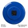 Watch Wall "Classics", Arabic numbers, blue rim, 28x28 cm