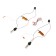 Auto Stuff LED T20, P21W, 12 V, 42 SMD, 100 W, white, yellow, set 2 pcs