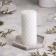 Sumper "Hexagonnik. Marble" from gypsum, 9.7x1.3x1cm, marble with black stripes