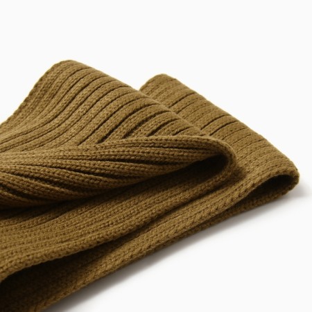 Women's scarf minku, Khaki color, 180*18-2