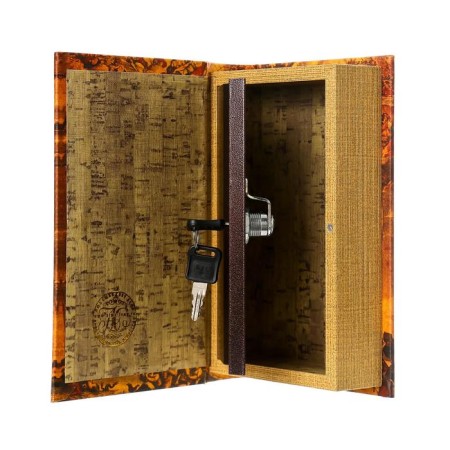 Safe-book wood "Geography" 21x13x5 cm-7