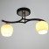 Economic "Constellation Constellation 2x60W E27 Black 48x15x27cm