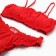 Swimsuit female separate minku color red, size 48
