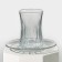 Elysia glass set for tea, 12 items: a glass of 200 ml, 6 pcs, a saucer d = 13 cm, 6 pcs