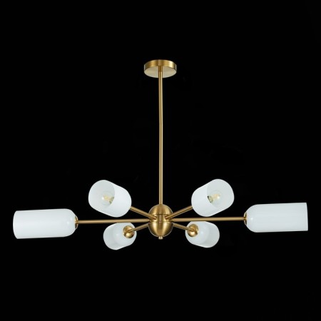 Ceiling Ceiling ST LUCE. SL1180.202.06. Treviso. 6x40 W, E14, 100x100x65 cm, golden color-4