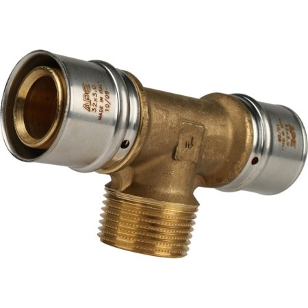 STOUT SFP-0008-320132, D = 32 x 1 "x 32 mm, external threads, brass-1