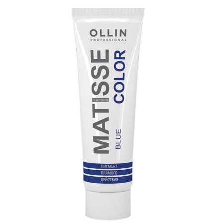Direct -action pigment OLLIN Professional Matisse Color, Blue, 100 ml