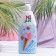 Cream-Gel shower Milk, milk and strawberries, 800 ml