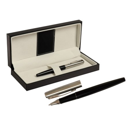 Handle Gift Ballic Calligrata, in the leatherette case PB J, black body with silver