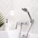 Shower mixer RMS SL50-003, one-leaf, with a shower set, chrome