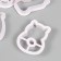 Cathers for polymer clay "Figures with horns" set 10 pcs