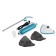 Steam Moper Zelmer ZST1300, 1300 W, 400 ml, cord 5 m, white and white