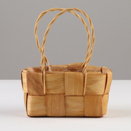 Wicker basket, 16 x 11 x 7/18 cm, sequoia-1