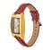 Men's wrist watches, dial 5.1 x 3.4 cm, strap L-26 cm, 3 atm, brown
