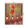 Tables on the table "painted nesting dolls", rectangular, Saten, size 120x145 cm
