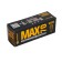 Cylinder mechanism standard MAX, 70 mm (30x40V), 5 keys, key/turntable, matte nickel 1066395