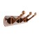 Tundra tundra tundra, metal, three -horn, color copper
