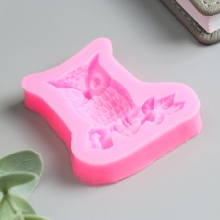 Mold Silicon "Filin on a branch" 1.2x5.5x5.5 cm-1