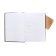 Diary 205x150 mm 168 sheets, leatherette, unit 70 g/m2, liesse, magnetic refuge, brown