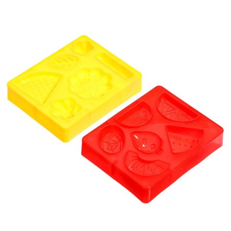 Set for playing with plasticine "New Year's Forest"-3