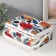 Casket for needlework "Tropical leaves" 24x16x11 cm
