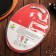 A set of kitchen utensils, 4 objects: knife, scissors with an anti -wound coating, vegetable cleaning, board, red color