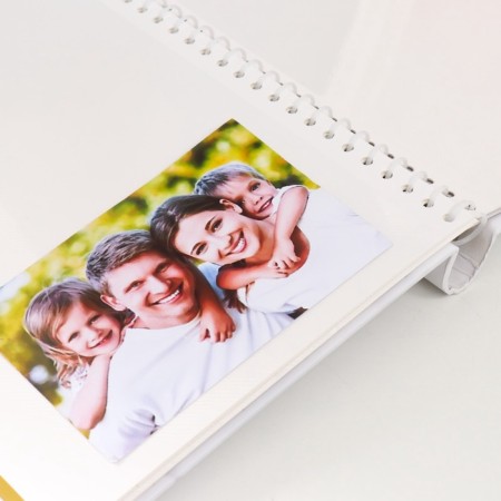 Photo album for 10 magnists 23x28 cm, int. spiral "Bright Wedding" September-5