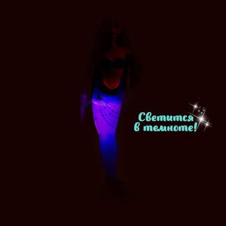 Fairytale doll "Mermaid" with light, mix-3