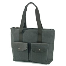 Road bag (B2819-00140) Combined material (test + NK), black, 1x730x37 cm