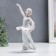 Souvenir ceramics "Little ballerina in a white pack" 21 cm