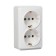 Double Luazon Lighting "League", 16 A, overhead, with salary, white