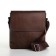 Male bag, brown color