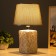 Alatei table lamp E14 40W dark gray 20x20x33 cm Risalux