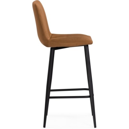 Harring Dani Metal/velor, black/brick 42x48x92 cm-2