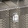 Casket wood, leatherette under the bottle "Gray snake" 5 items 35.5x15x11.5 cm
